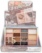 d3120-A  15 FASHION EYESHADOW & HIGHLICHTER