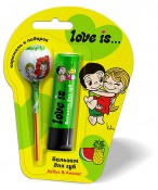 -      Love is  + -