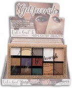 d4123-A  13 GET LEVERISH EYESHADOW & HIGHLICHTER & BRONZER
