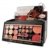 d4130-A  27 BEAUTY BOOKLET HIGHLICHTER & BLUSHER & EYESHADOW
