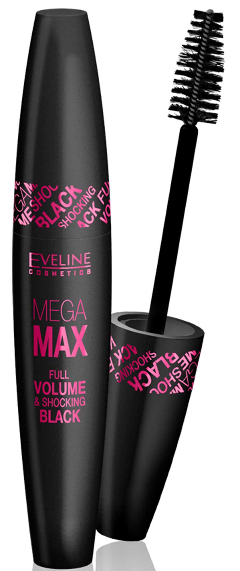 Тушь eveline megamax (12шт) - акбар.