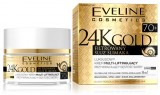 EVELINE 24k Gold Крем (720) лифтинг эксклюзивный восстанавливающий плотность кожи 70+, 50мл