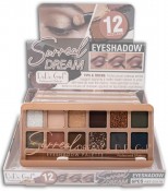 d3179-B  12 SURRED DREAM EYESHADOW PALETTE