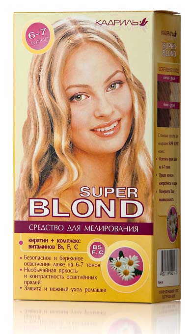 Супер блонд для мелирования