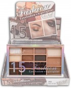 d3120-C  15 FASHION EYESHADOW & HIGHLICHTER
